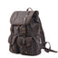 Mochila de Viaje Premium con Acentos de Lona y Cuero