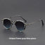 Premium Metal Circle Frame Sunglasses for Men and Women
