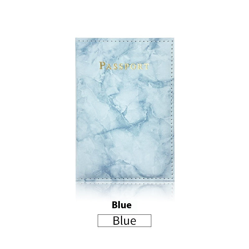 Marbling Passport Cover - Multifunctional Travel Accessory