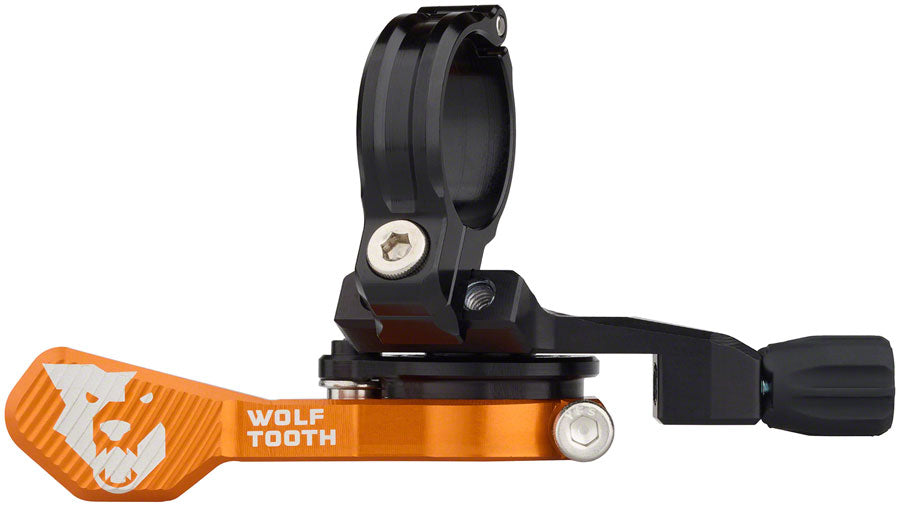 Palanca de Post Dropper Wolf Tooth ReMote Pro - Abrazadera de 22.2mm Naranja