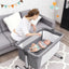 Travel Portable Baby Bed Side Sleeper Bassinet Crib - Gray