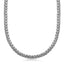 Collar de Hombre de Cadena Estilo Trigo de Plata Esterlina Oxidada
