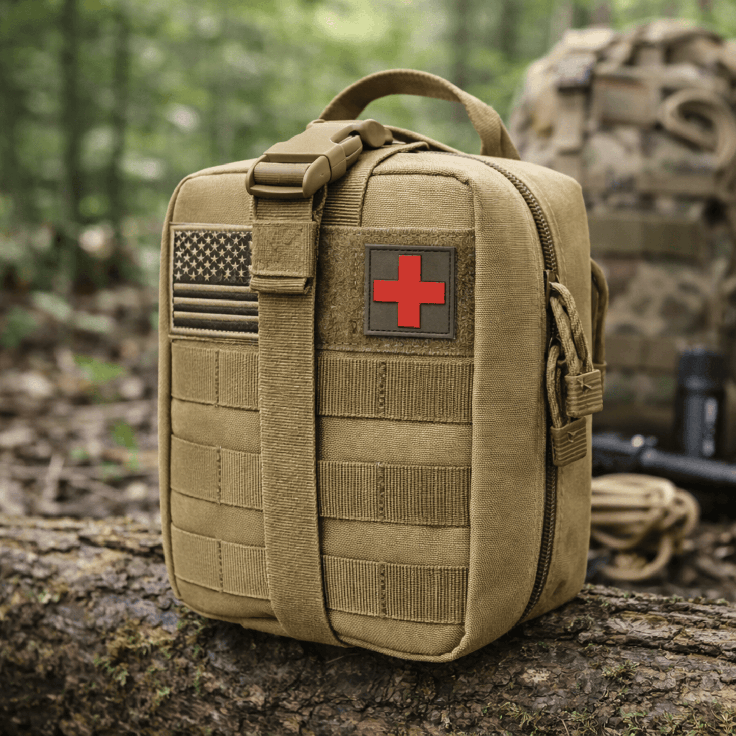 Bolsa de Primeros Auxilios Táctica Pequeña XGear - Pouch IFAK Premium