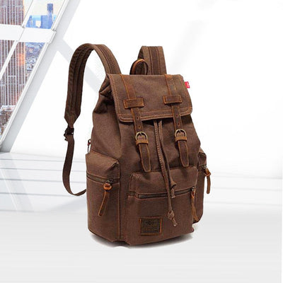 Sac à dos de randonnée vintage grande capacité