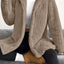 Hooded Loose Plush Coat for Women