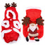 Costume de Père Noël pour animaux de compagnie GBruno pour Noël
