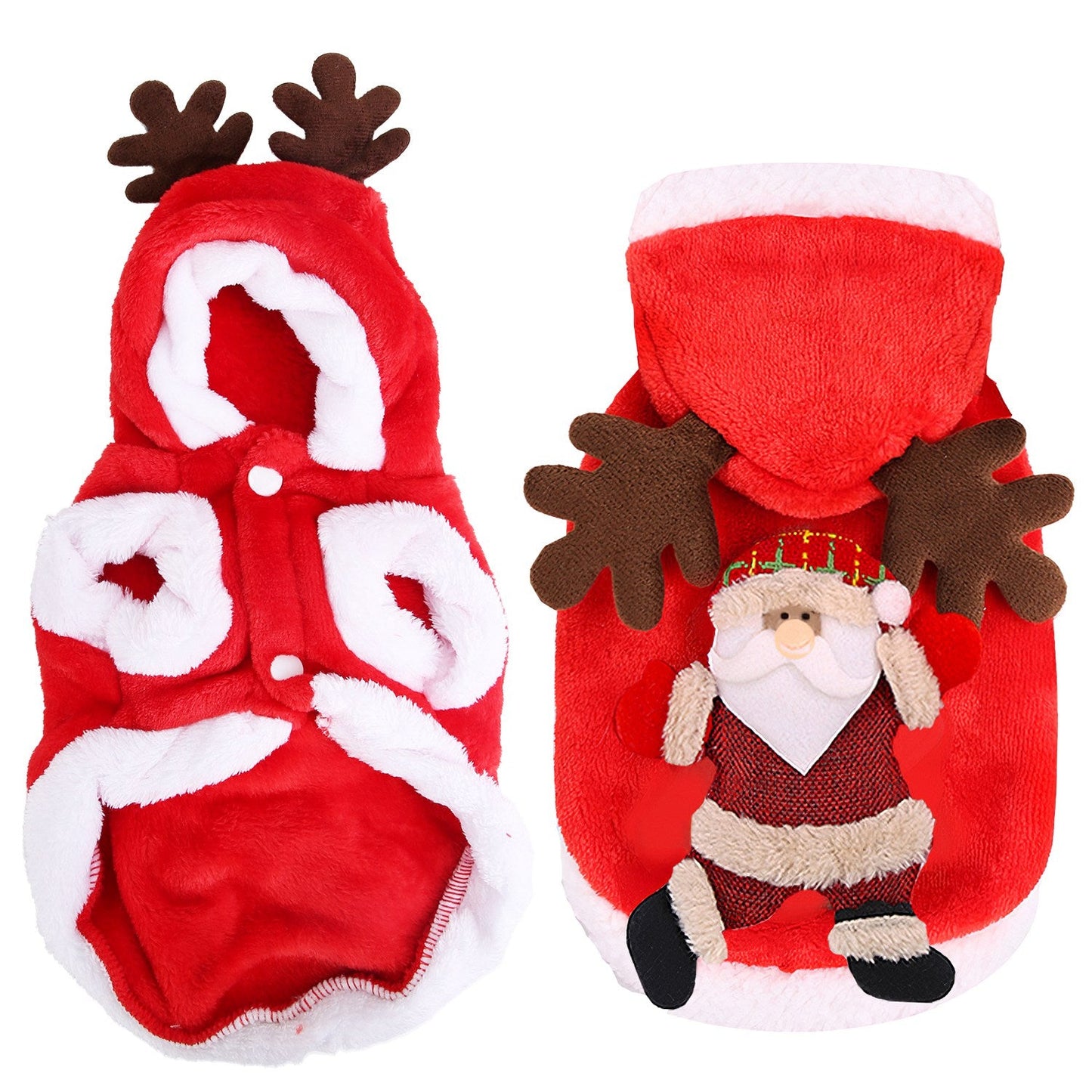 Costume de Père Noël pour animaux de compagnie GBruno pour Noël