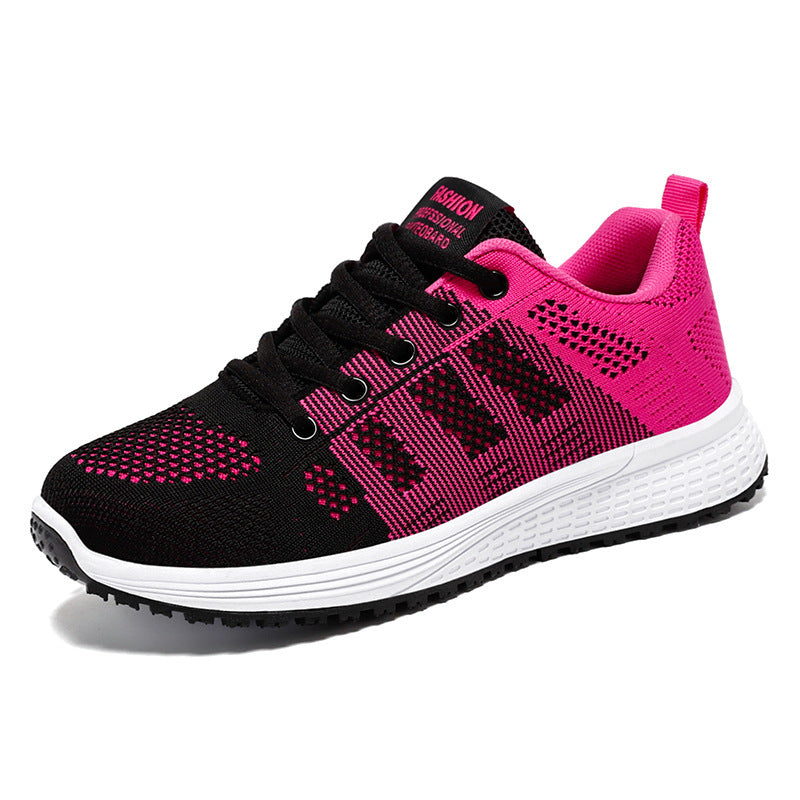 Zapatillas Casual Fly-knit para Mujer - Comodidad Transpirable