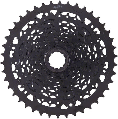 microSHIFT ADVENT 9-Speed Cassette - 11-42t Black Alloy