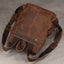 Large Capacity Crazy Horse Leather Backpack for Travel