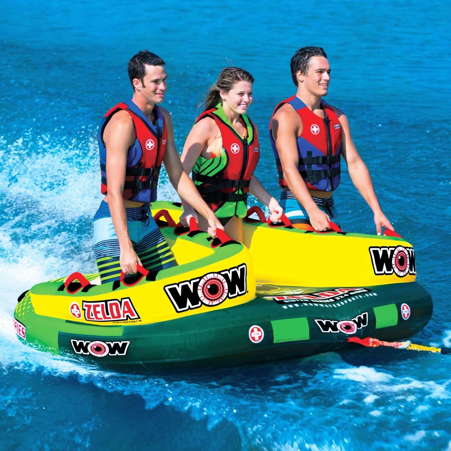WOW Sports Zelda Tube de Traction pour 1-3 Personnes