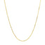 18k Yellow Gold Cable Chain Necklace - 1.1mm