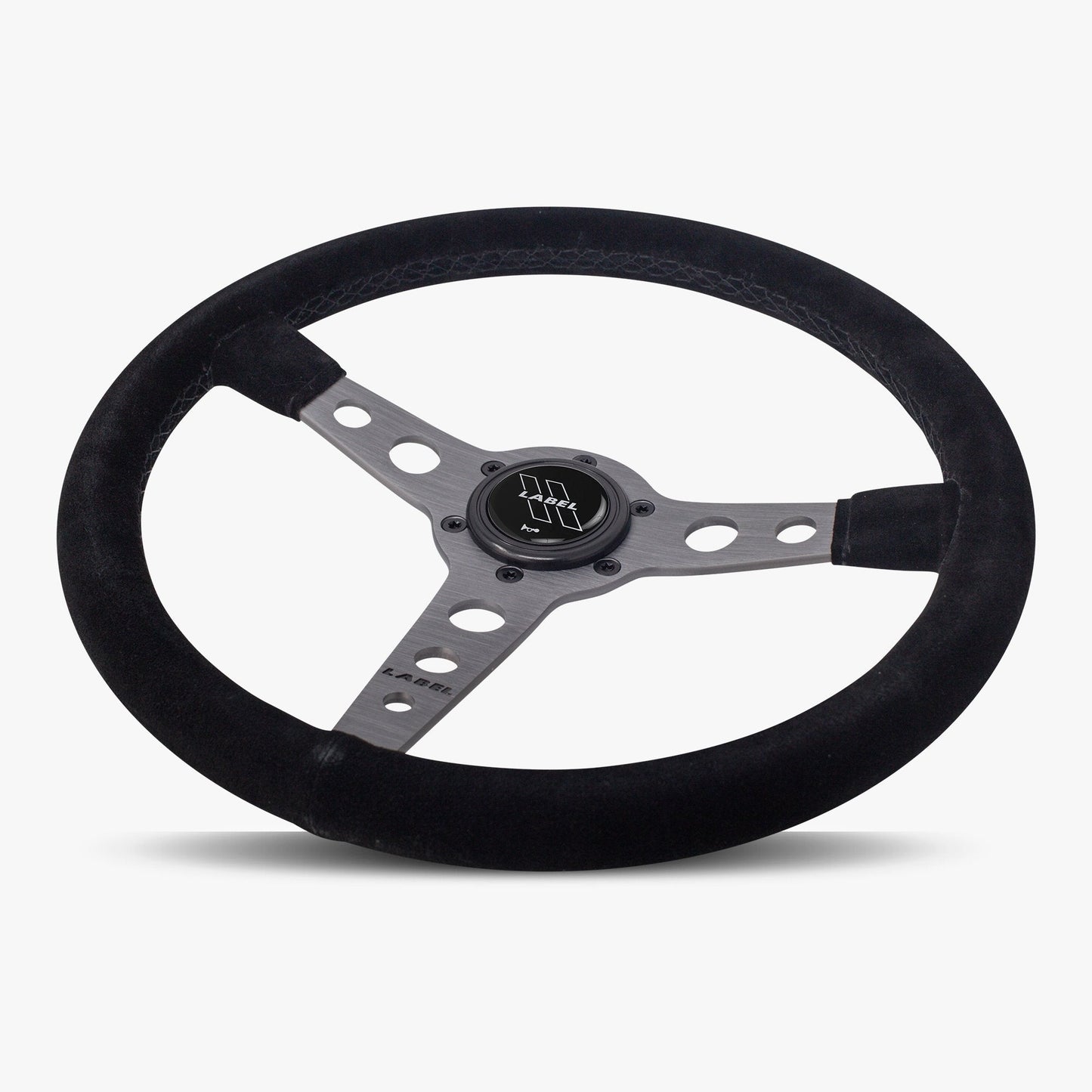 Le volant Daytona | Alcantara suédine noire et rayons en graphite
