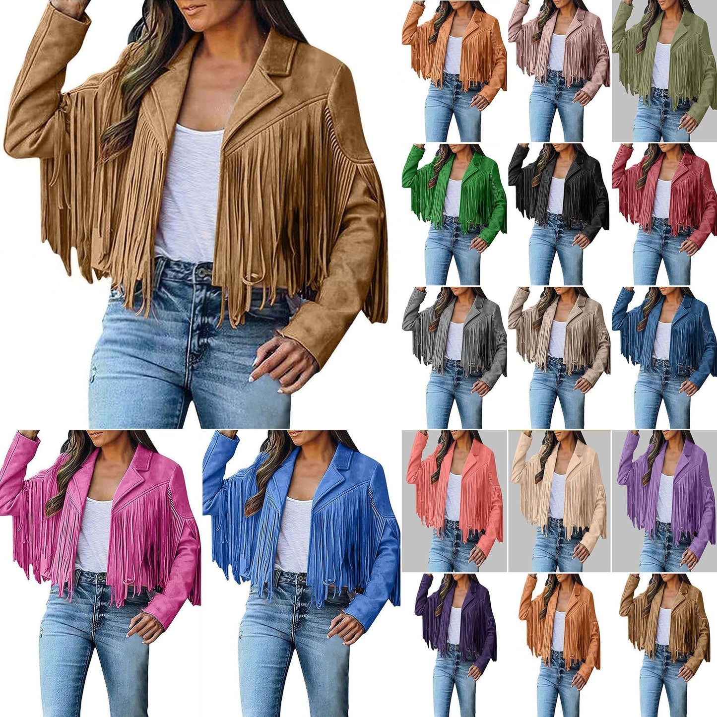 Veste courte tendance pour femmes