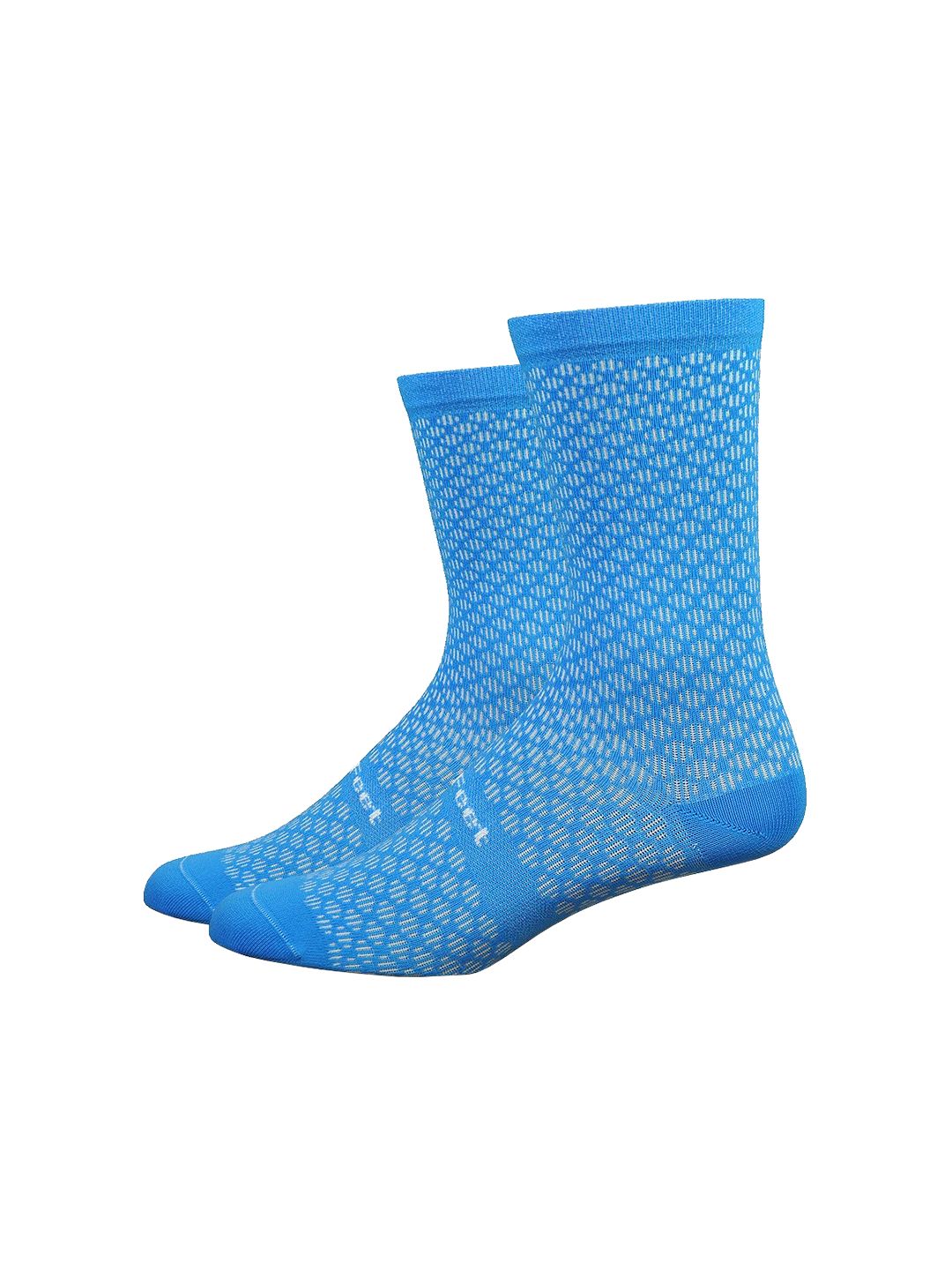 DeFeet Evo Mont Ventoux 6'' Athletic Socks - Small Blue