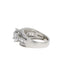 Genuine Cubic Zirconium CZ Sterling Silver Engagement Ring