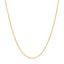 14k Yellow Gold Round Cable Link Chain - 1.3mm