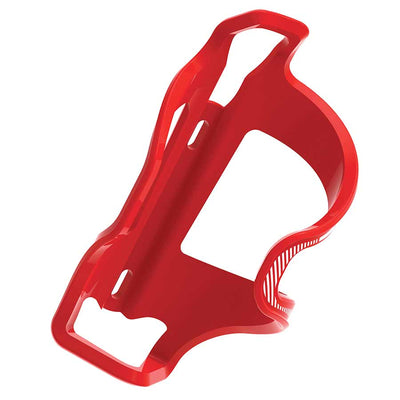 Lezyne Flow Side Load Bottle Cage - Red Composite, 48g