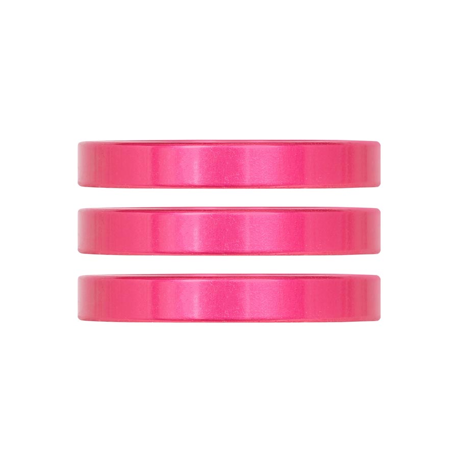 Entretoise de direction Industry Nine iRiX - Aluminium de 5 mm en rose (3 pcs)