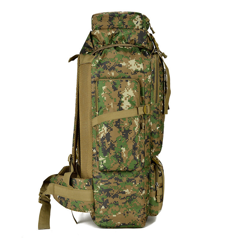Mochila de Montañismo Camuflada para Exterior