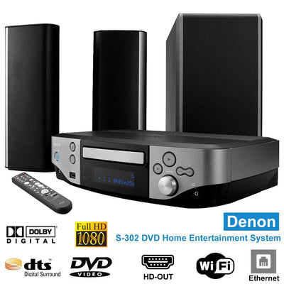Sistema de Entretenimiento en Casa Denon S-302 DVD