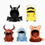 Cartoon Ski Mask and Snowboarding Helmet Hat Set