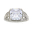 Bague en Zirconium Cubique Authentique en Argent Sterling