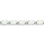 Bracelet en argent sterling avec opale créée de 3,50 carats