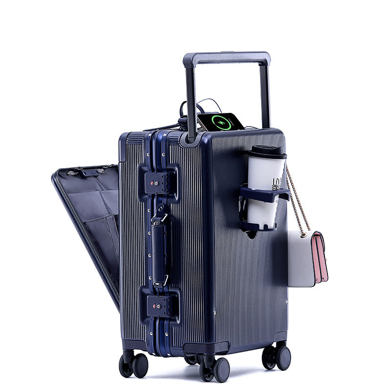 24-Inch Wide Draw-bar Luggage with Anti-Fall Cover