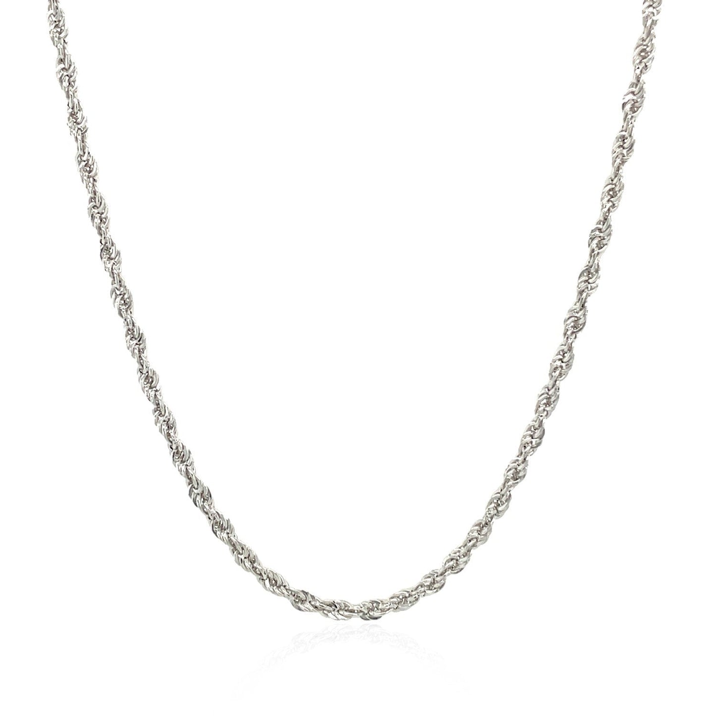 Chaîne en or blanc 14k - 2,0 mm
