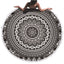 Round Printed Microfiber Beach Towel