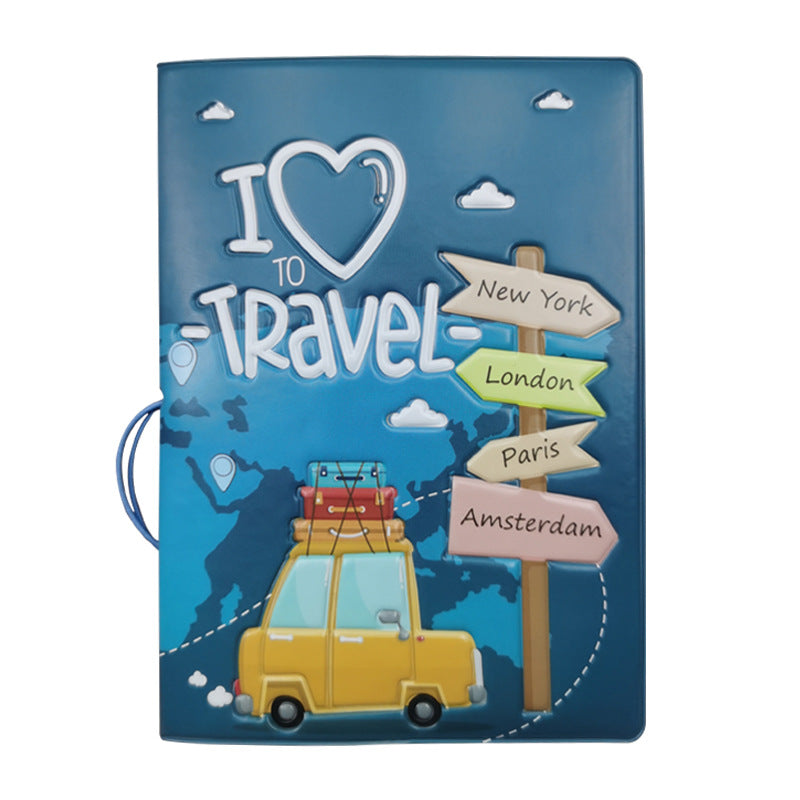Funda Protectora de Documentos de Viaje para Pasaporte