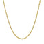 14k Yellow Gold Diamond Cut Fancy Links Pendant Chain