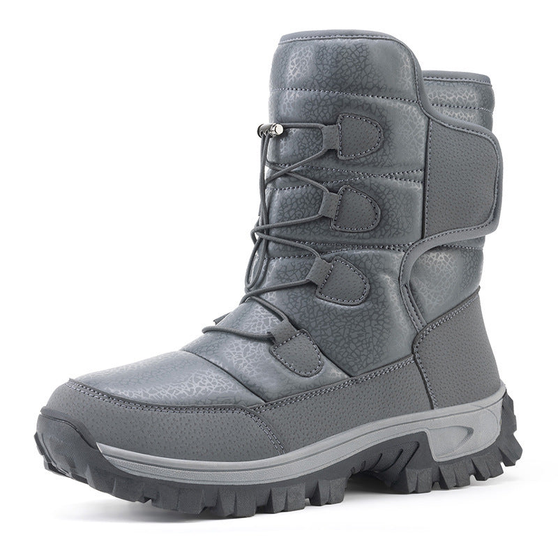 Fleece-Lined Warm Snow Boots for Men and Women