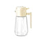 Distributeur de vaporisateur d'huile d'olive 470ML - Bouteille en verre 2-en-1 pour la cuisine