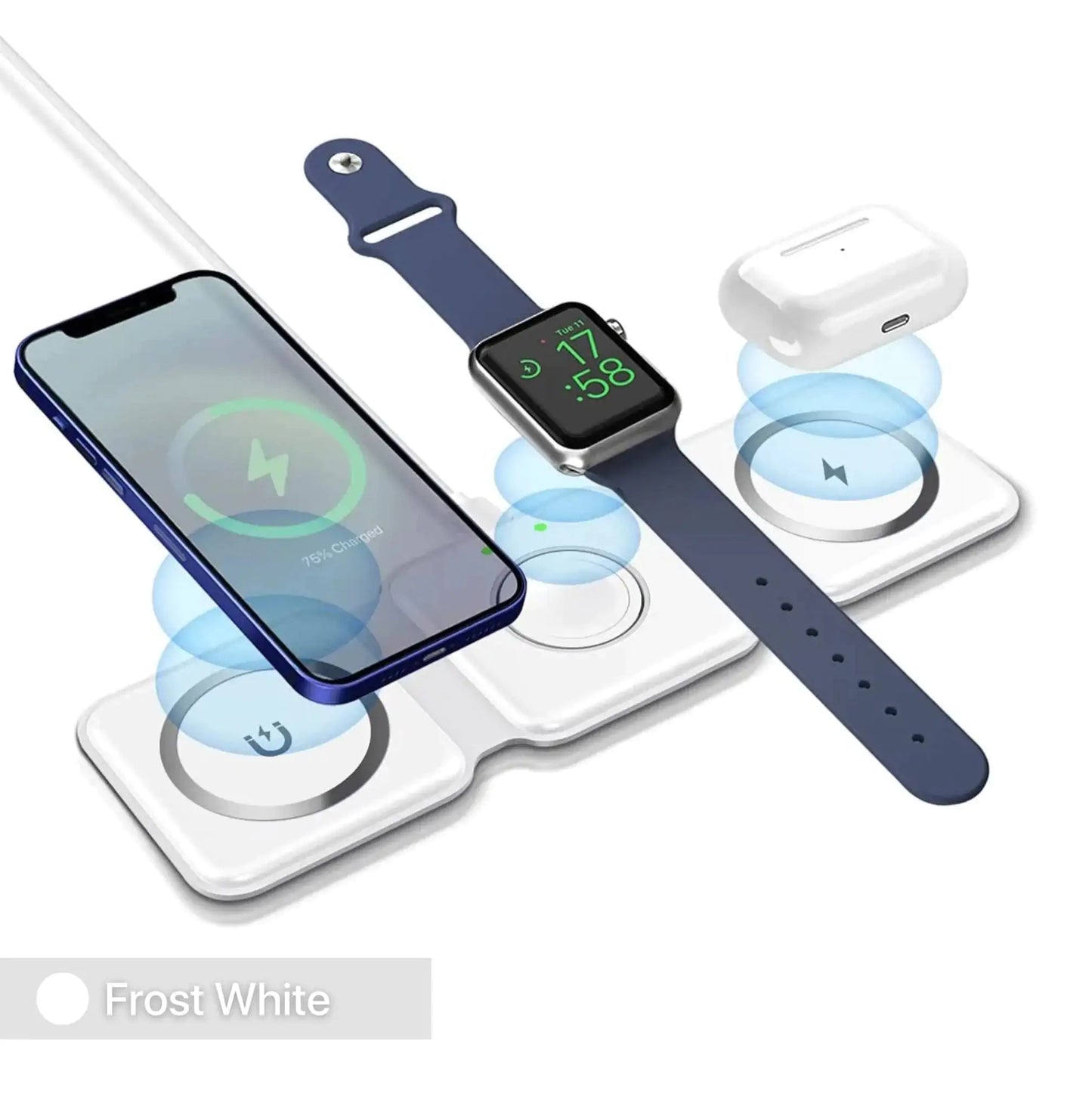 Tri Plug Charger - Versatile Wireless Charging Solution