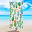 Quick-Drying Double-Sided Microfiber Beach Towel