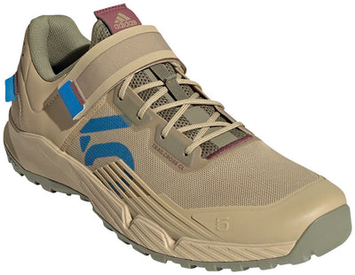 Five Ten Trailcross Mountain Clipless Shoes - Men's Beige/Blue/Green