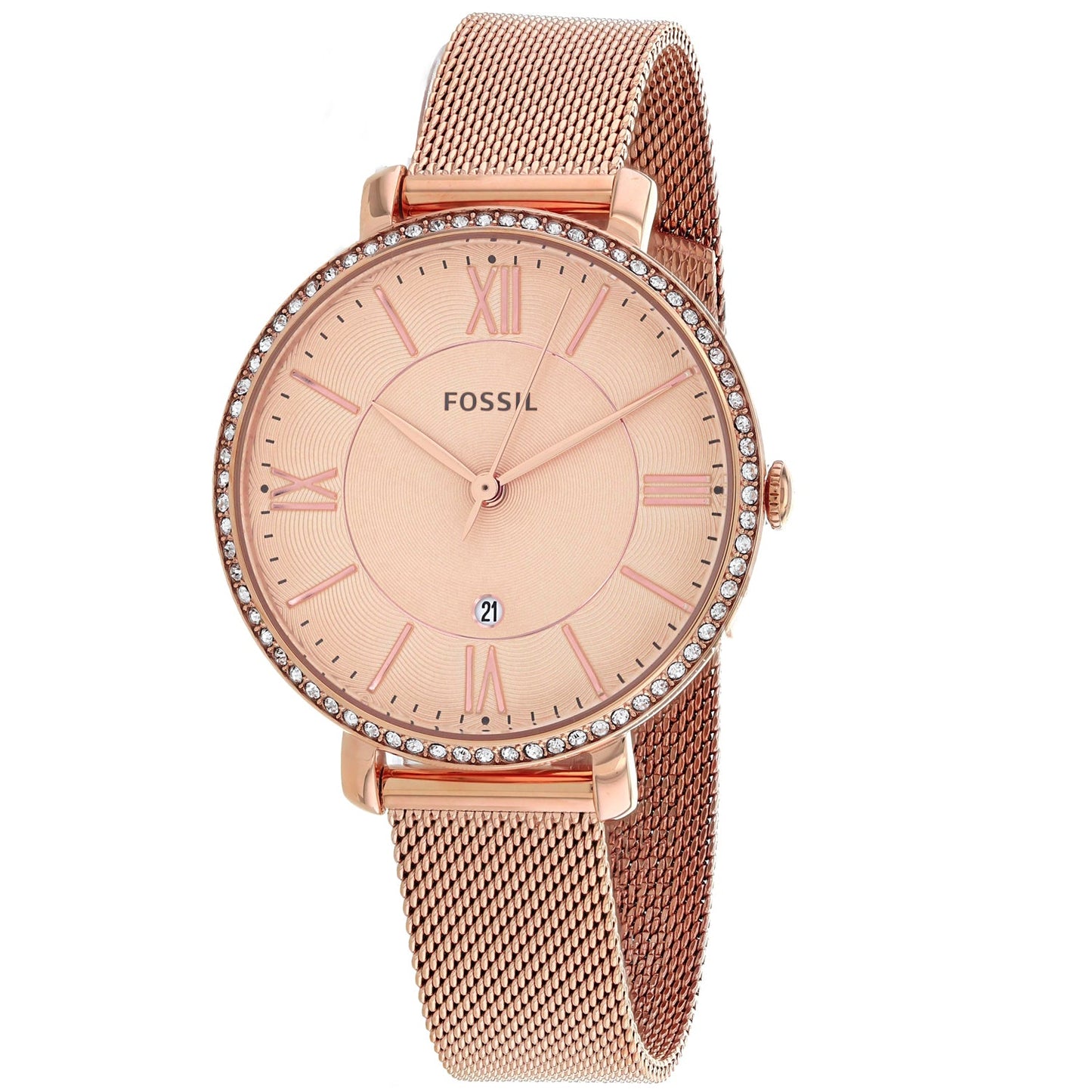Fossil Women's Jacqueline Watch - Rose Gold Elegance