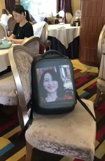 Screen Advertising Backpack with LED Display
