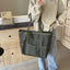 Large-Capacity Mesh Beach Tote for Women
