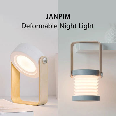 Foldable Touch Dimmable LED Night Light - Portable Lantern
