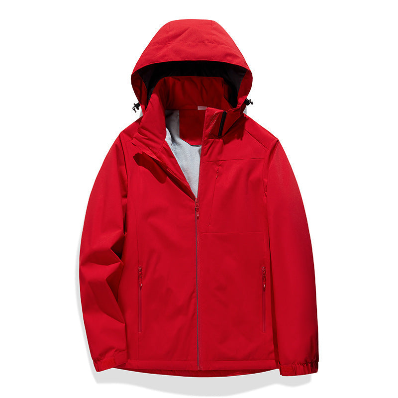 Chaqueta Premium Impermeable y a Prueba de Viento con Forro de Forro Polar