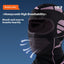 Masque de ski en nylon pour l'hiver - Coupe-vent et chaud
