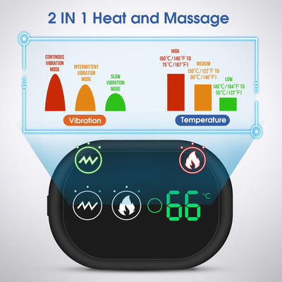 USB Rechargeable Electric Heating Shoulder Massage Belt