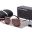 Lunettes de soleil carrées polarisées de luxe avec protection UV400