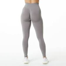 Leggings taille haute à fronces pour femmes