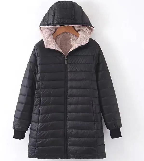 Abrigo con Capucha Cozy Shield