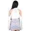 Women's Off The Shoulder Blouse - V-Neck Long Sleeve Top