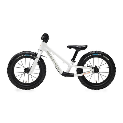 Kids Ride Shotgun Dirt Hero 14" Push Bike - White